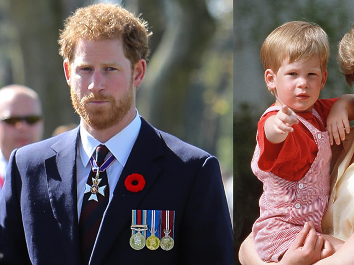 Książę Harry w dzieciństwie z mamą księżną Dianą