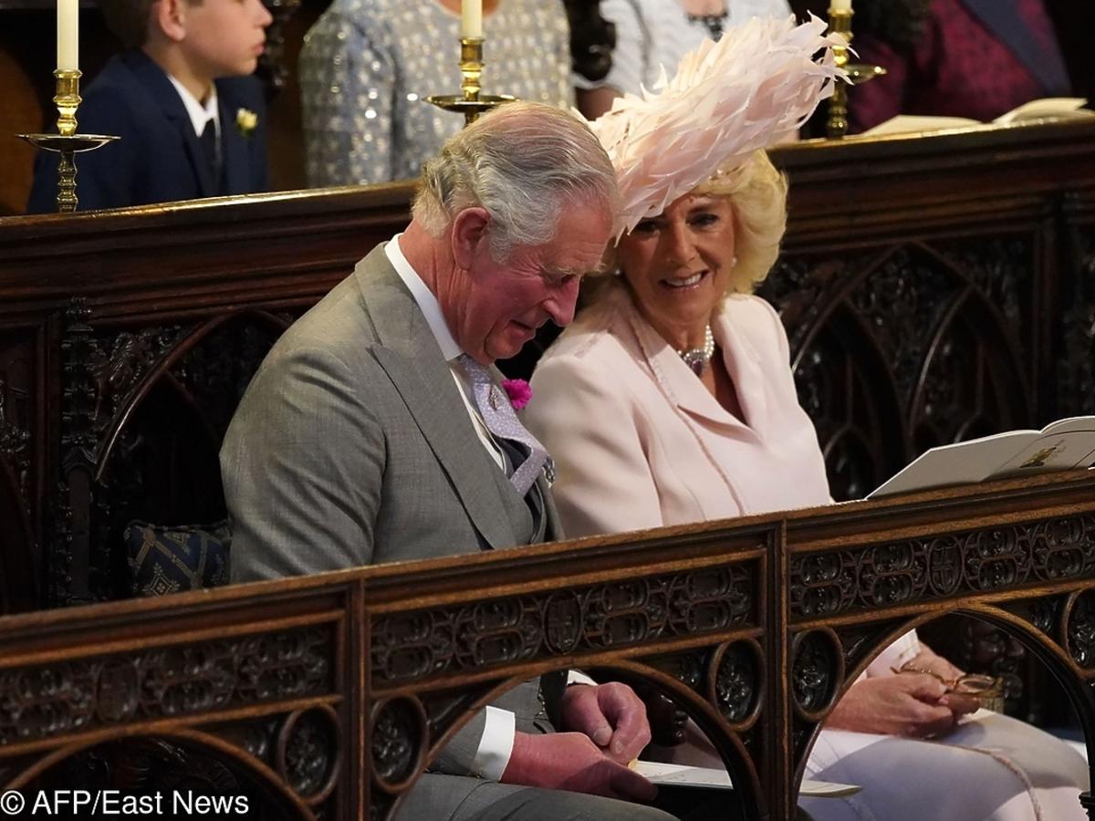 Książę Karol i Camilla Parker Bowles na ślubie Meghan Markle i księcia Harry'ego