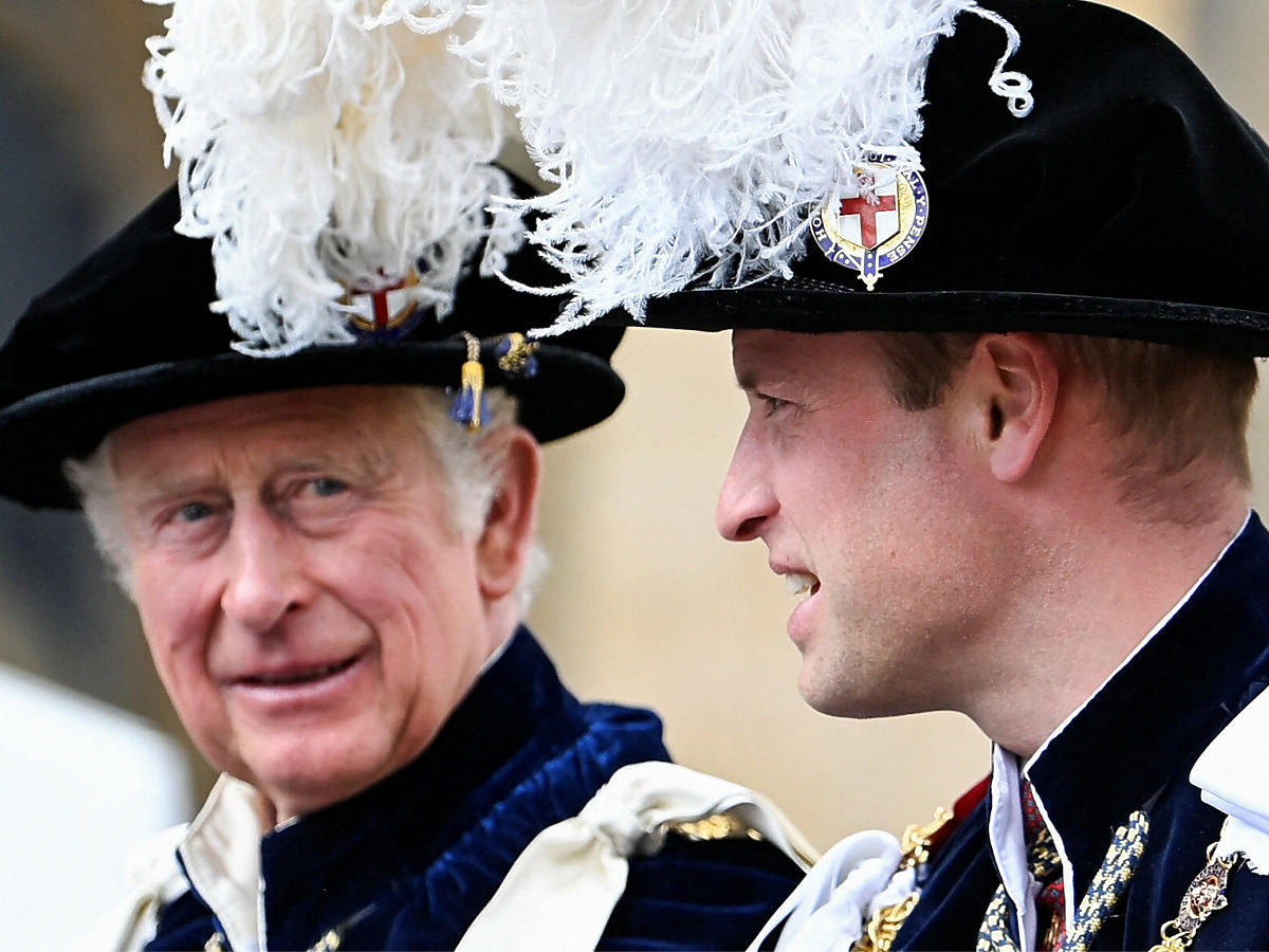 Książę William i Król Karol III