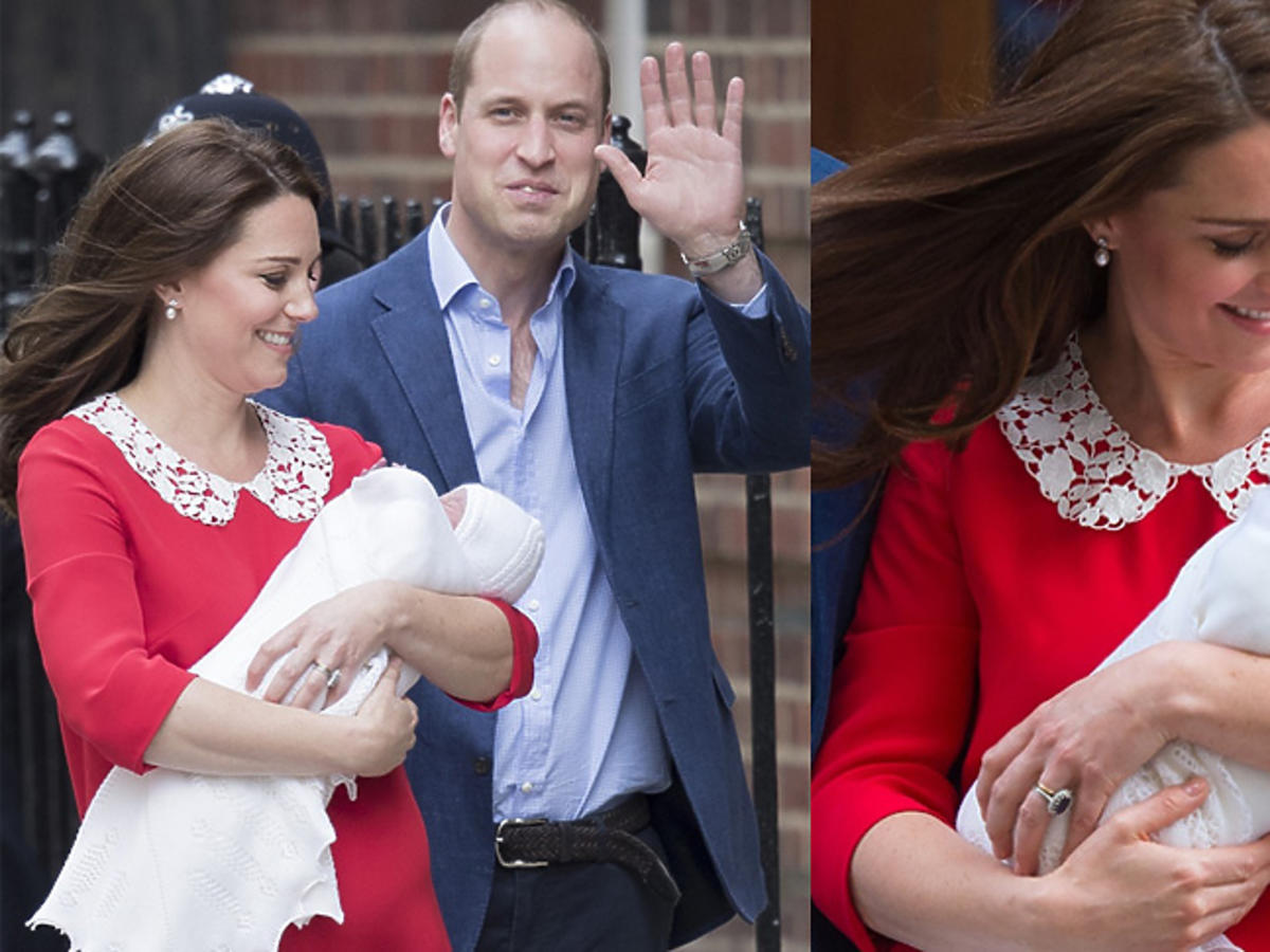 Książę William i księżna Kate pokazali syna