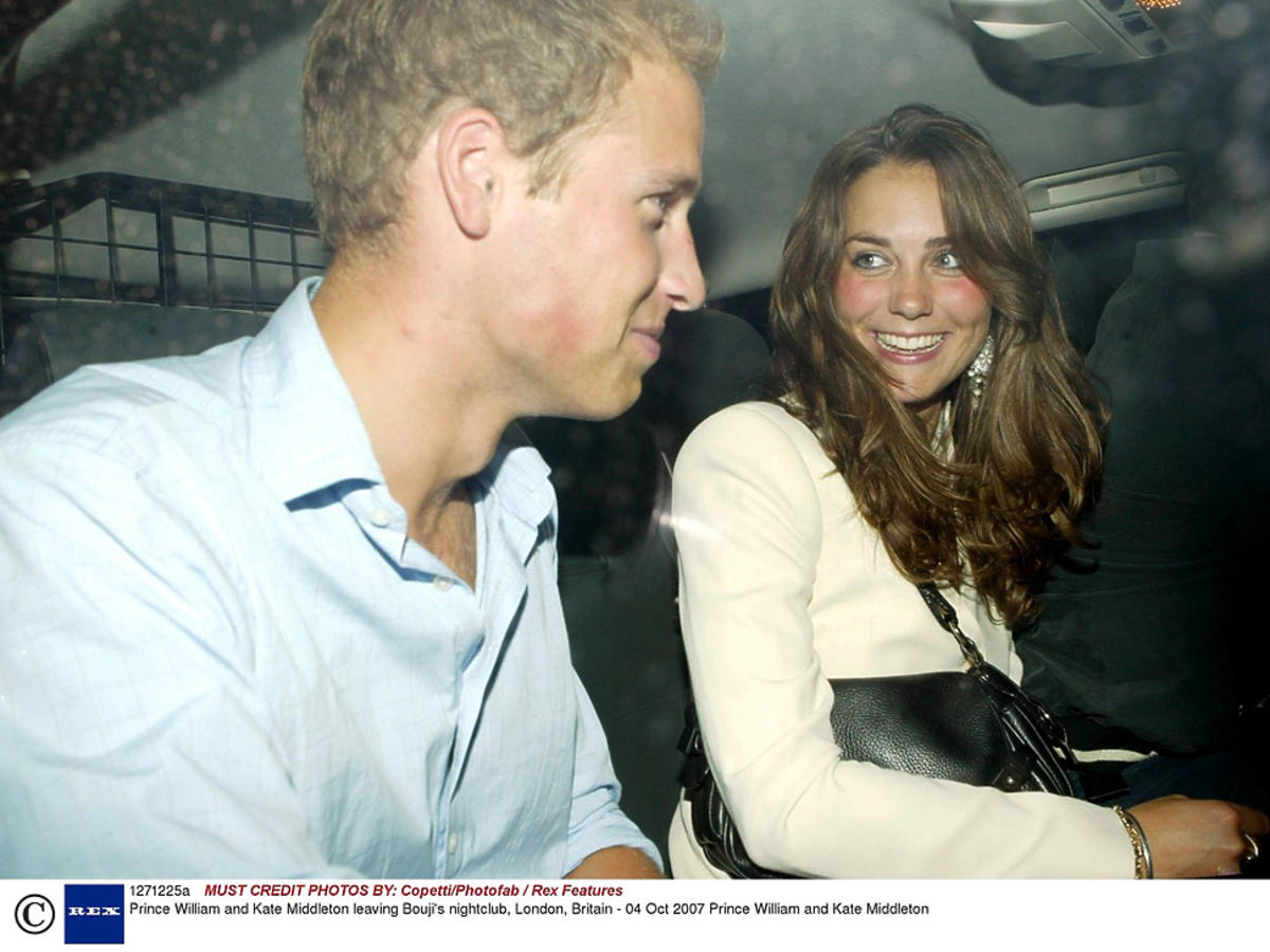 Książę William i księżna Kate wracają z imprezy 