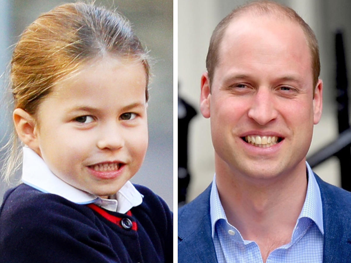 Książę William i Księżniczka Charlotte 