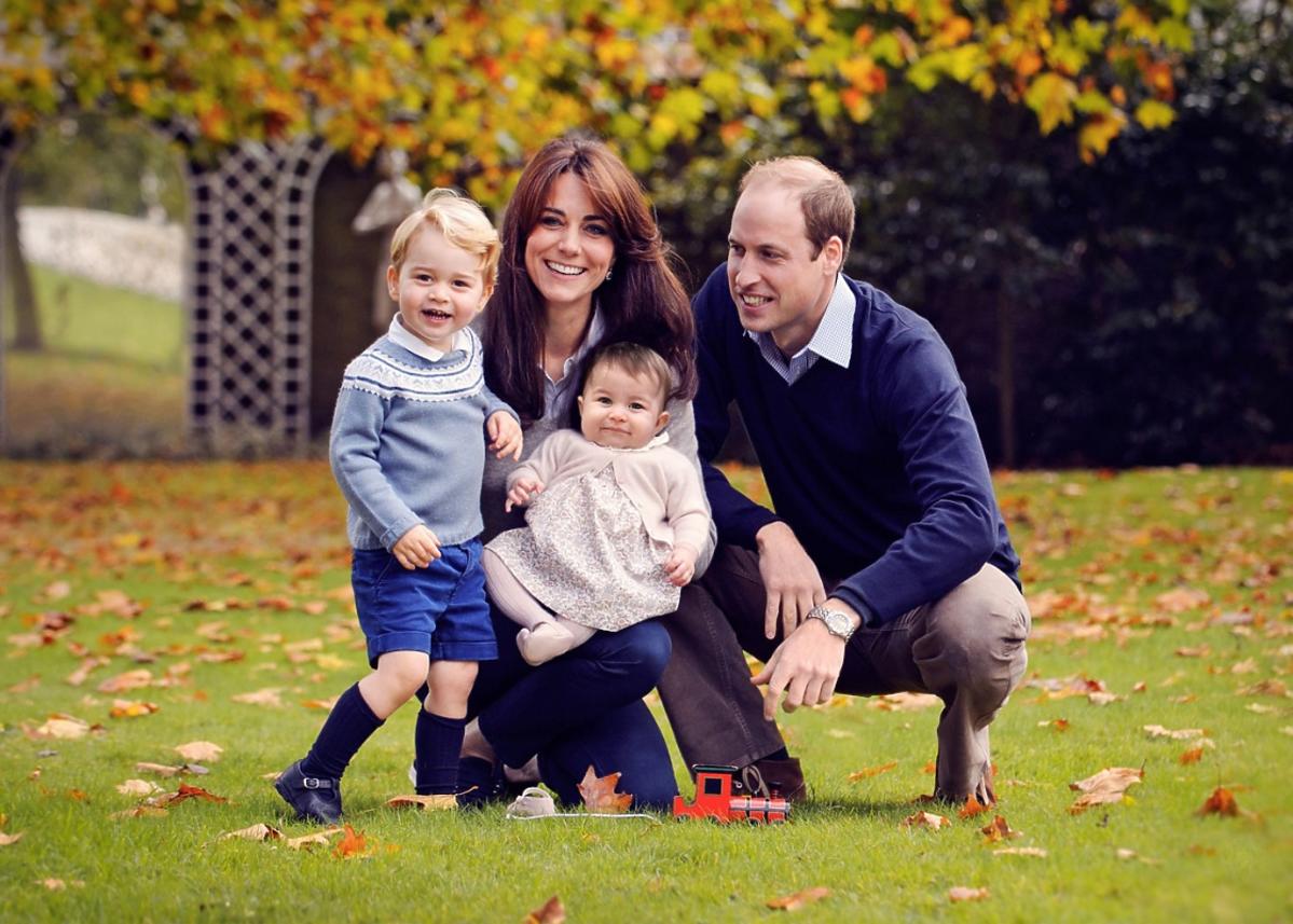 Księżna Catherine (Kate Middleton), książę William i ich dzieci: książę George i księżniczka Charlotte