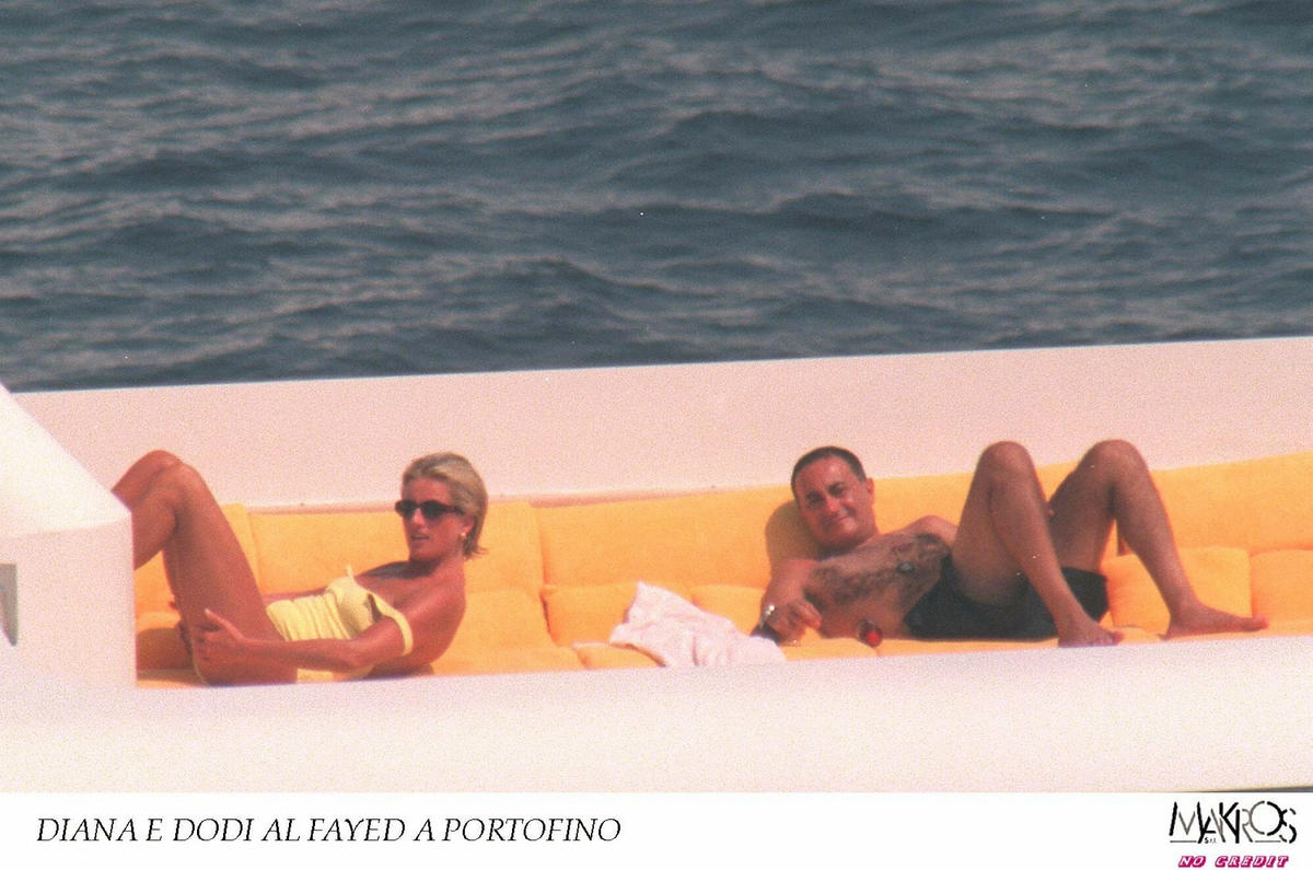Księżna Diana i Dodi Al-Fayed