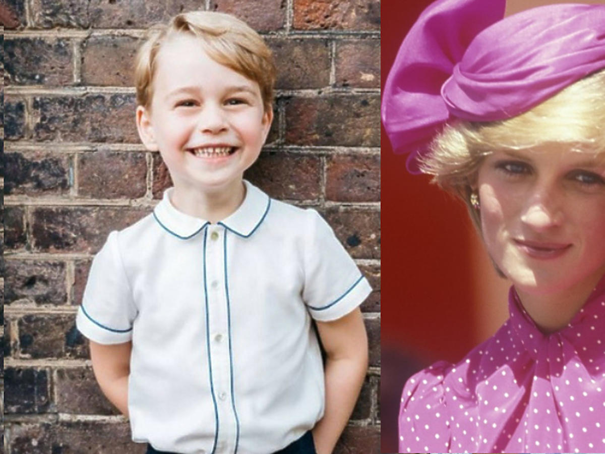 Księżna Diana i George