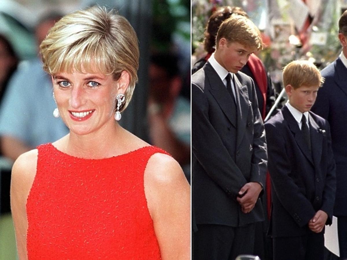 księżna Diana, książę William, książę Harry, książę Karol