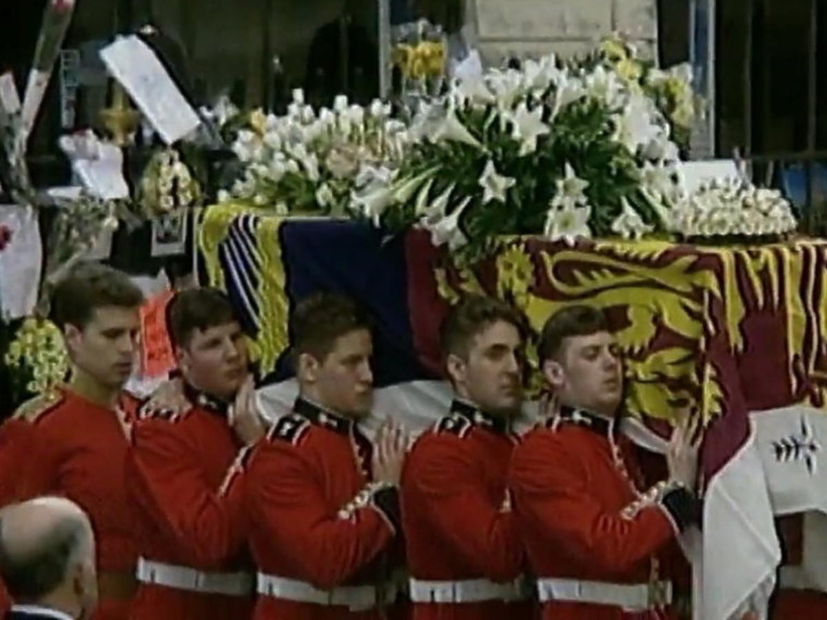 Księżna Diana pogrzeb