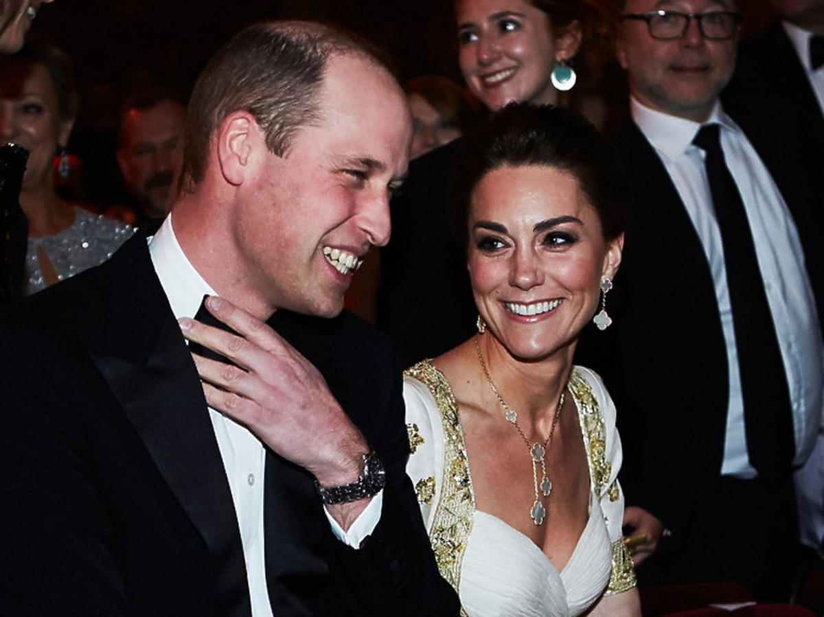 Księżna Kate i książę William na BAFTA 2020