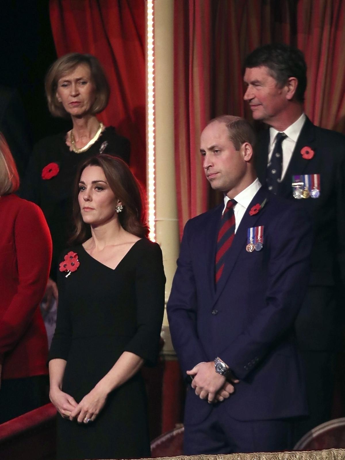Księżna Kate i książę William na obchodach Dnia Pamięci