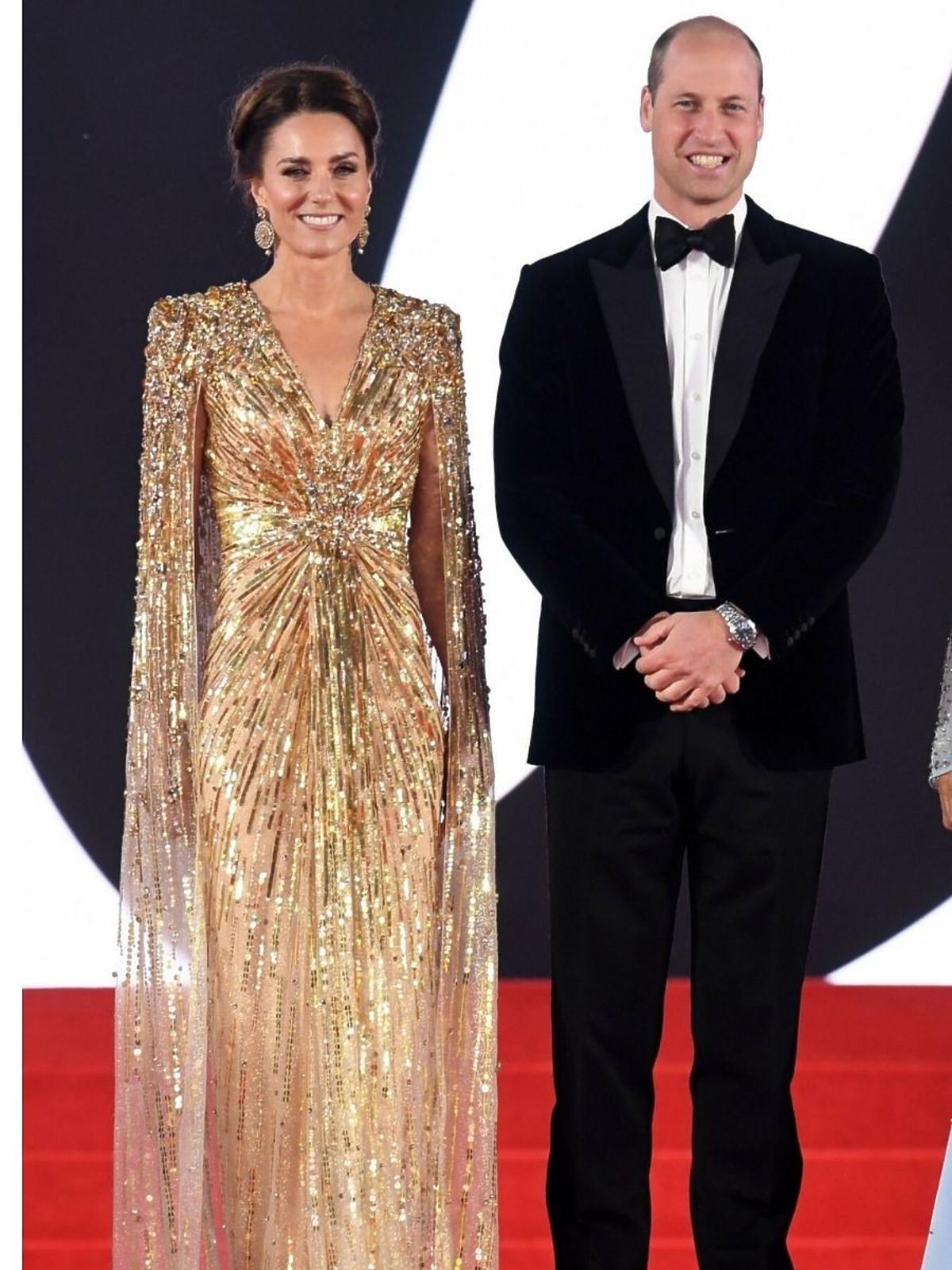 Księżna Kate i książę William na premierze nowego Bonda