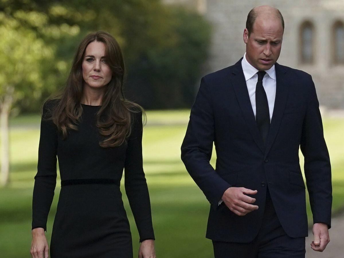 Księżna Kate i książę William oddali hołd Elżbiecie II