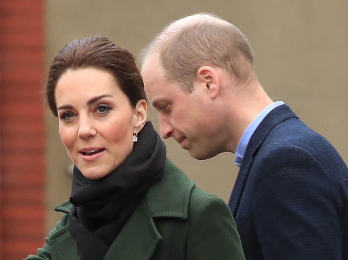 Księżna Kate i książę William podczas oficjalnej wizyty