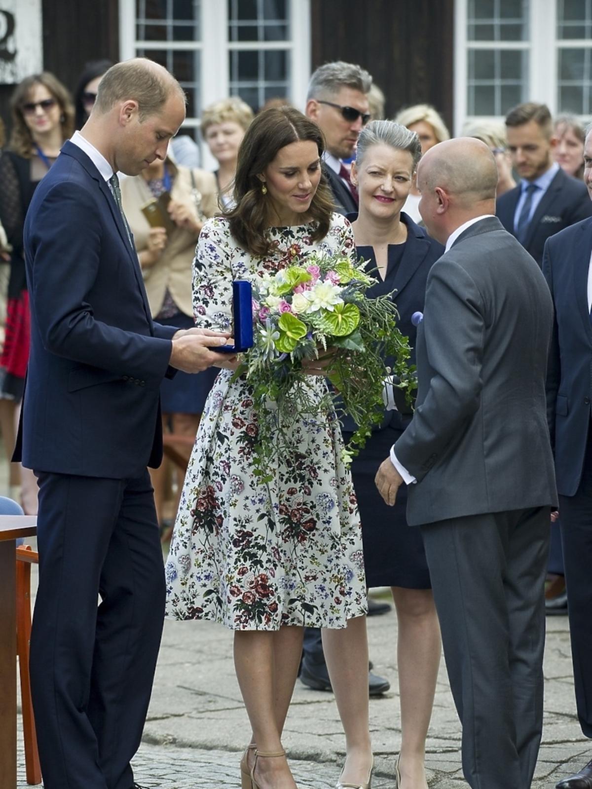 Księżna Kate i książę William prezenty z bursztynu
