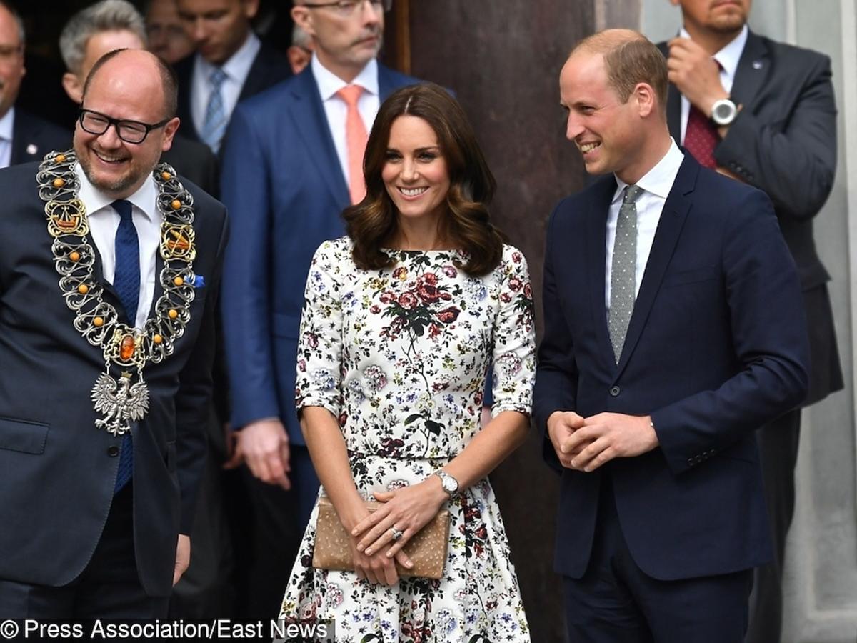 Księżna Kate i książę William prezenty z bursztynu