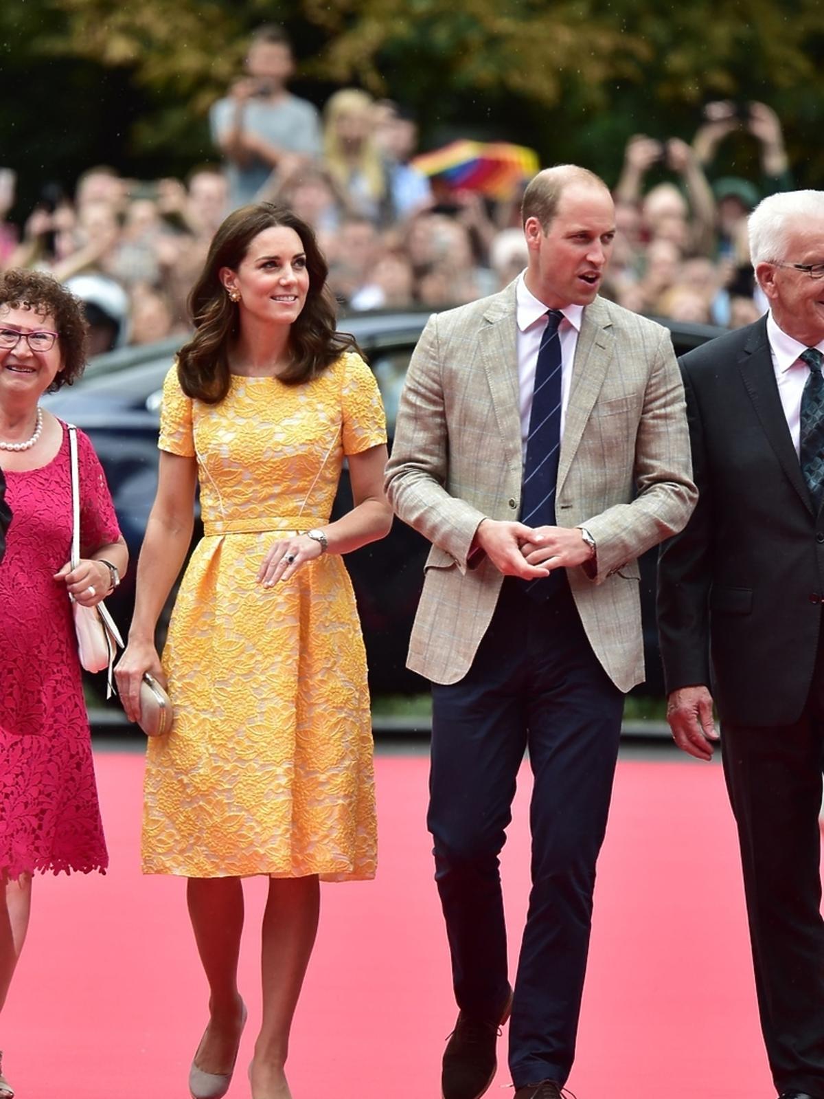Księżna Kate i książę William w Heidelbergu