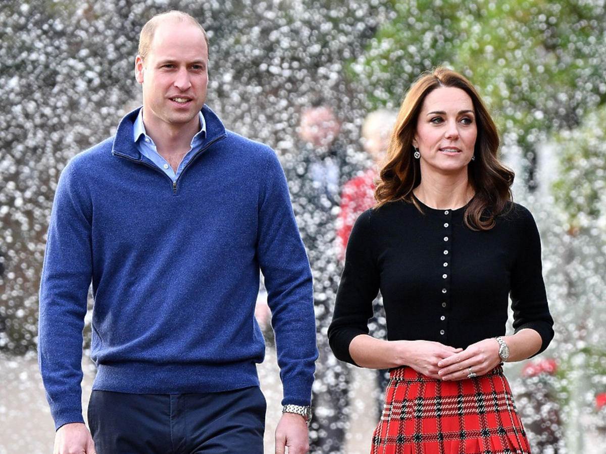 Księżna Kate i książę William w Londynie