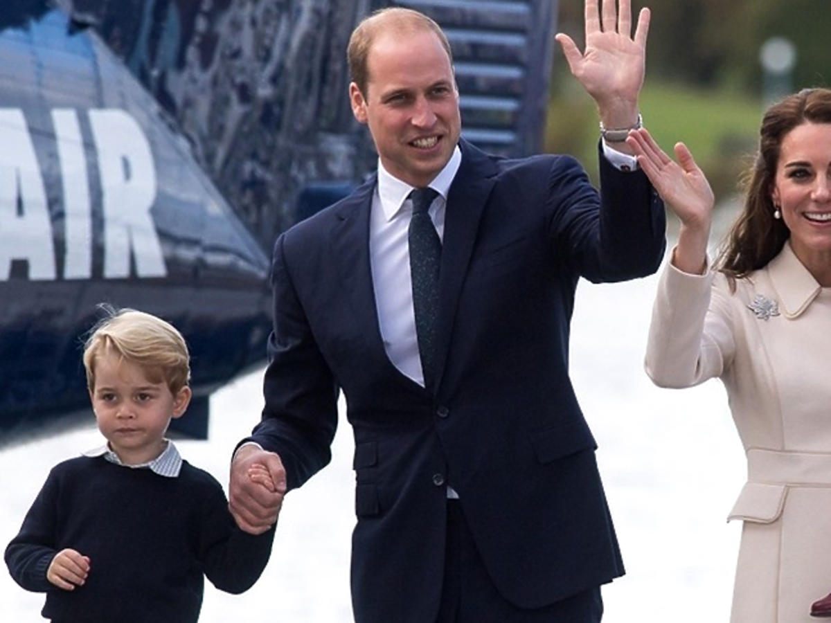 Księżna Kate i książę William z dziećmi