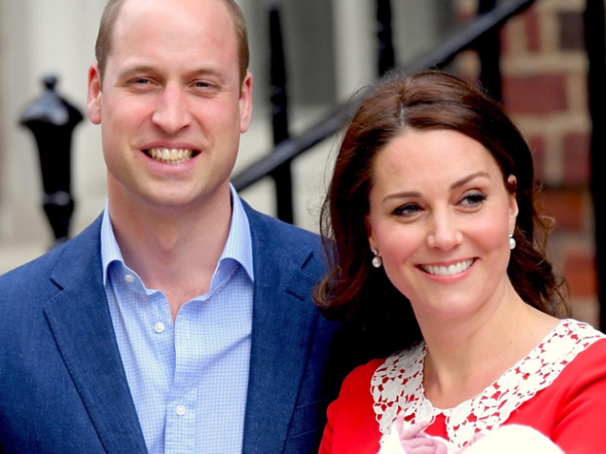 księżna Kate i książę William po narodzinach księcia Louisa