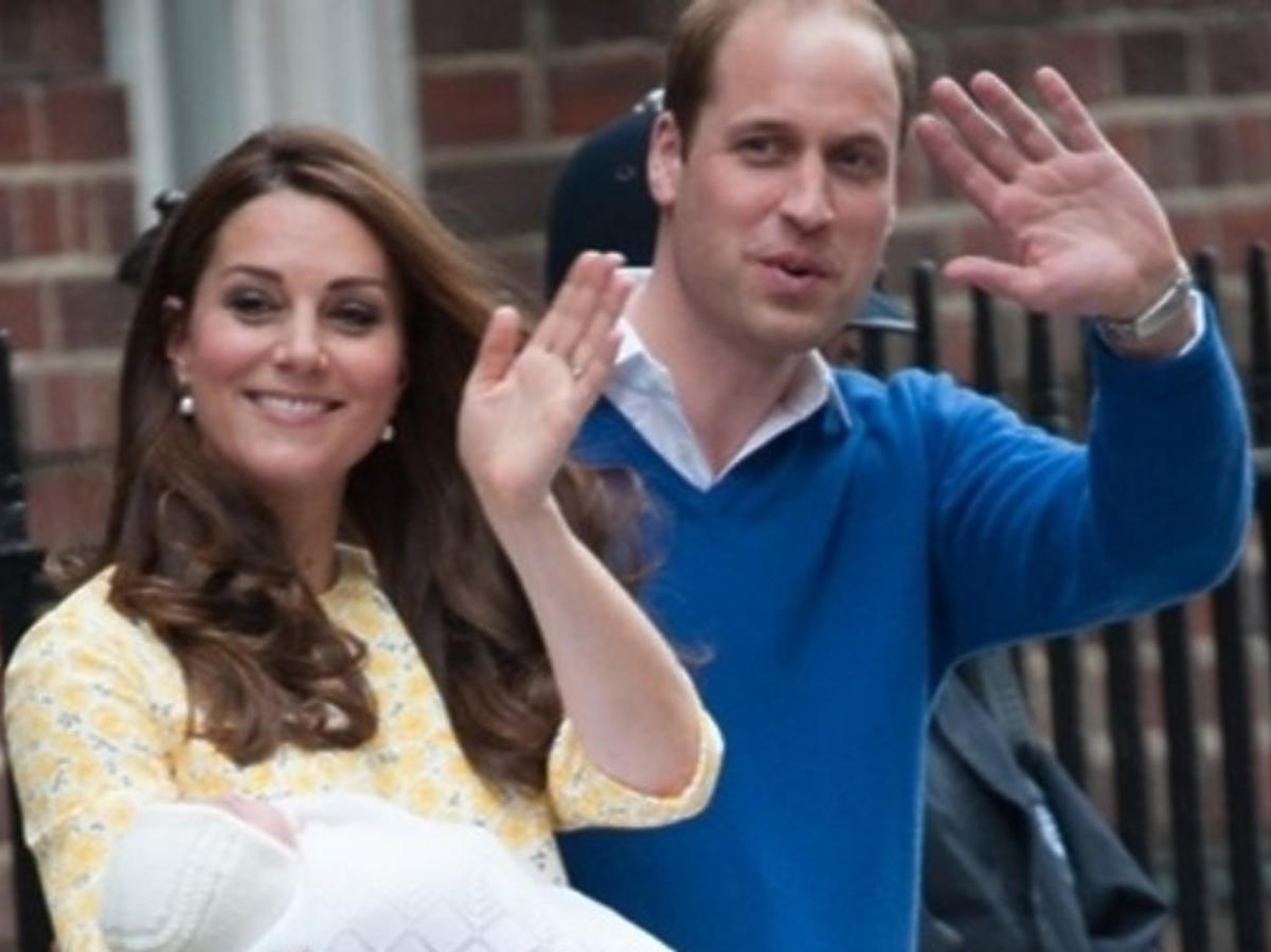 Księżna Kate i William  pokazali dziecko