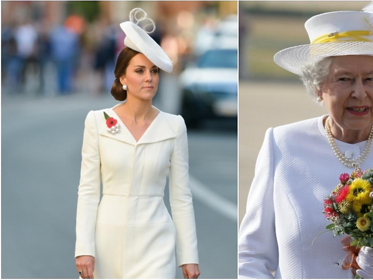 księżna Kate, królowa Elżbieta II