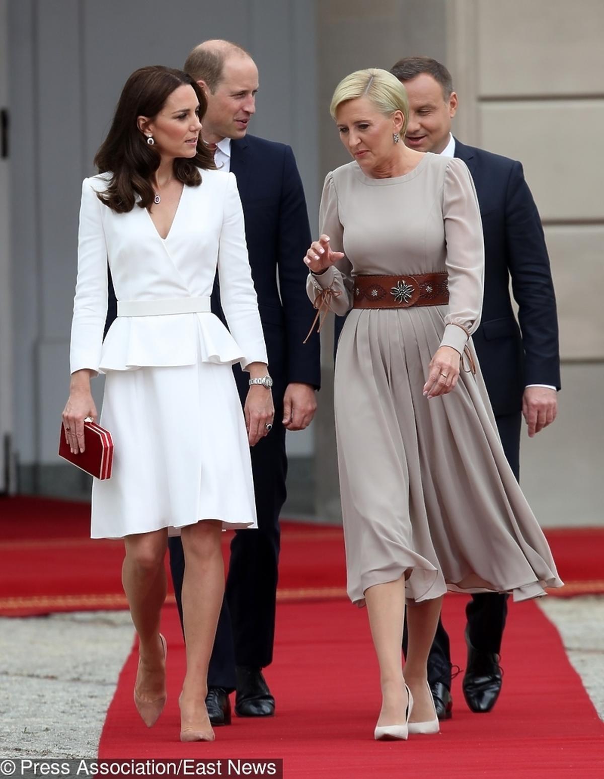 księżna Kate, książę William, Andrzej Duda, Agata Duda