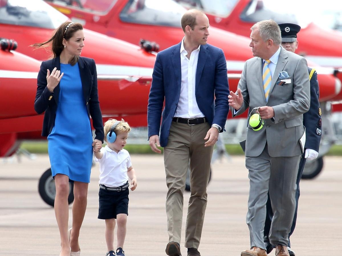 księżna Kate, książę William, książę George