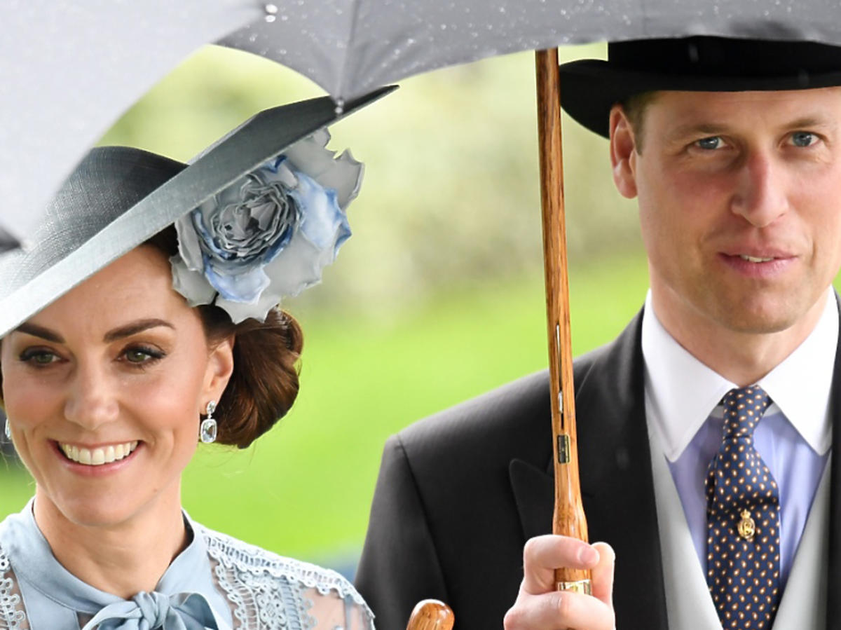 księżna Kate, książę William razem na wyścigach w Ascot