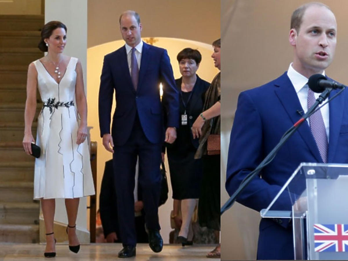 Księżna Kate, Książę William w Łazienkach