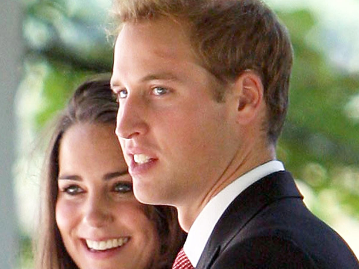 księżna Kate, książę William w młodości