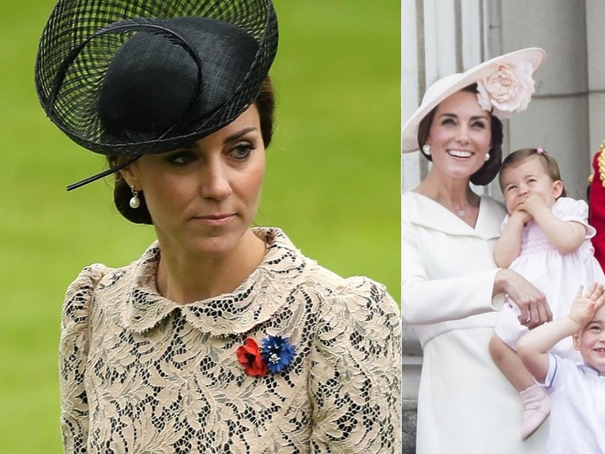 księżna Kate, księżniczka Charlotte, książę Geroge, książę William