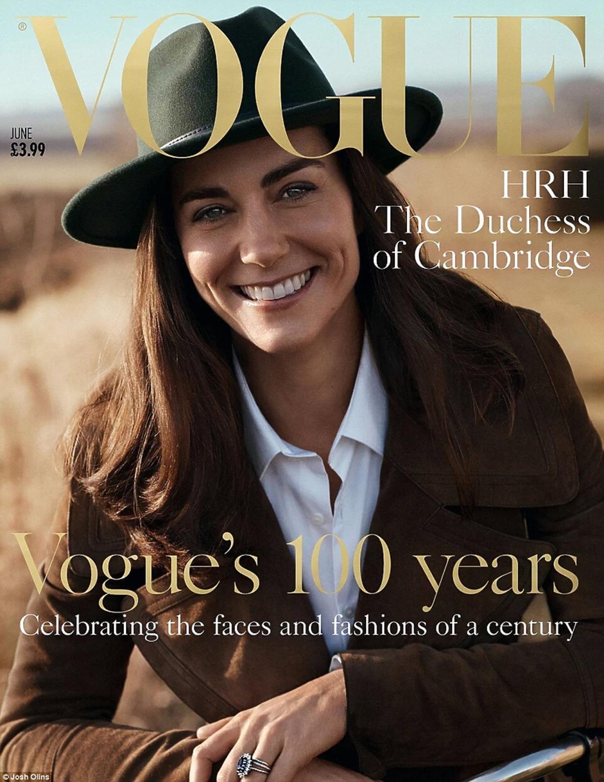 Księżna Kate na okładce Vogue, czerwiec 2016