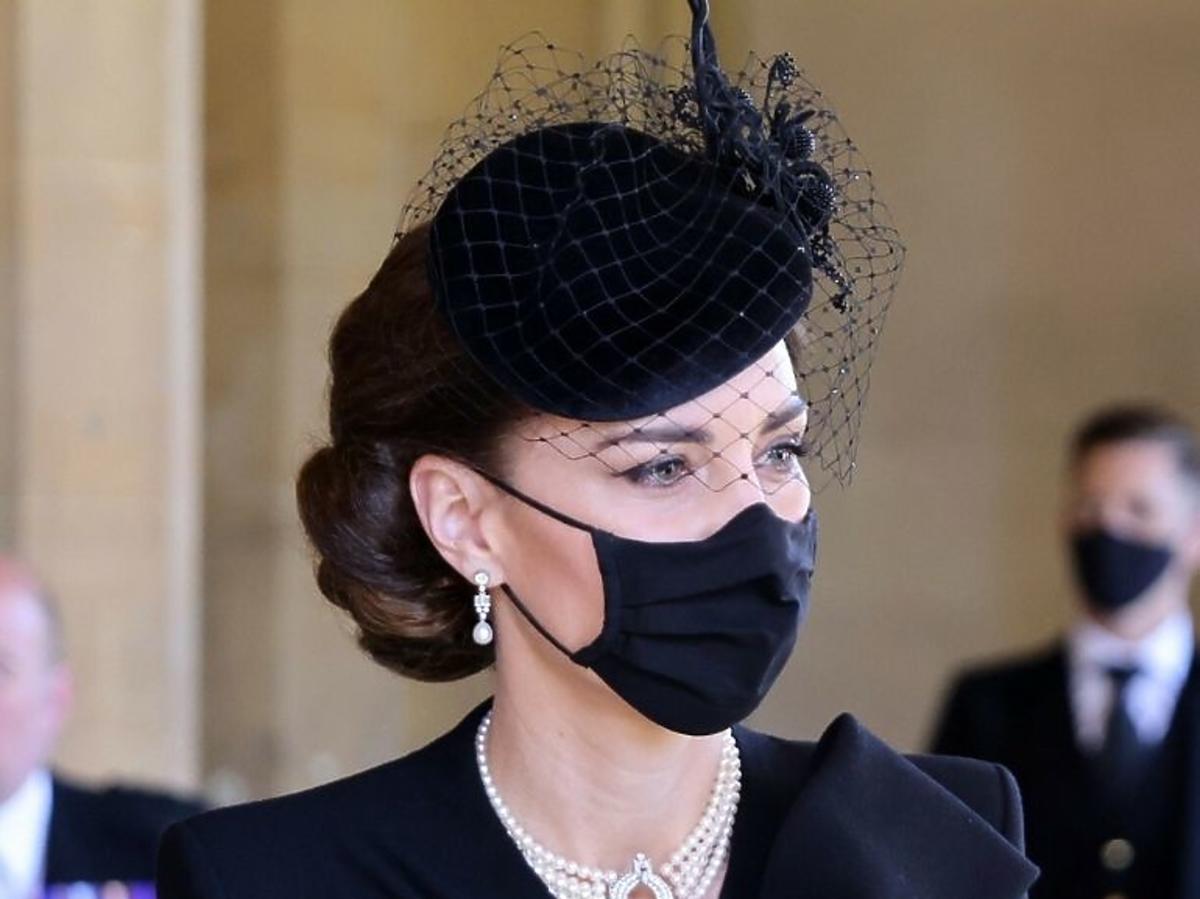 Księżna Kate na pogrzebie księcia Filipa