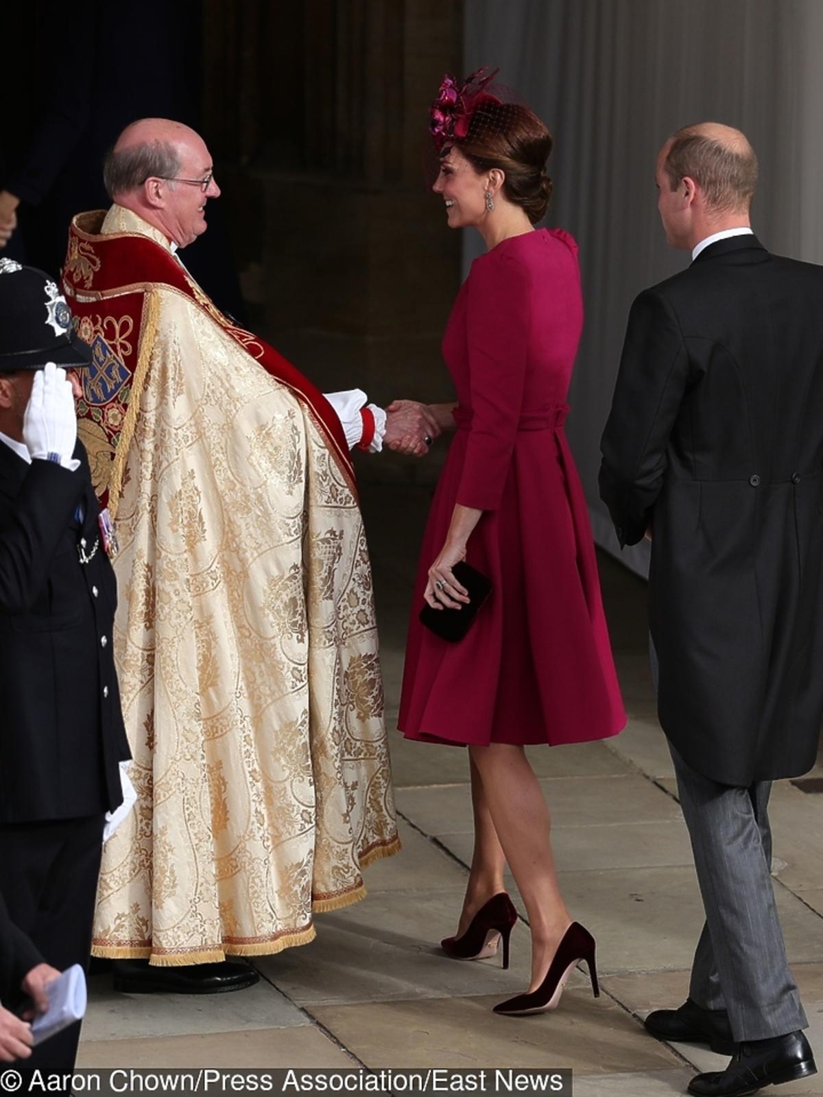 Księżna Kate na ślubie księżniczki Eugenii