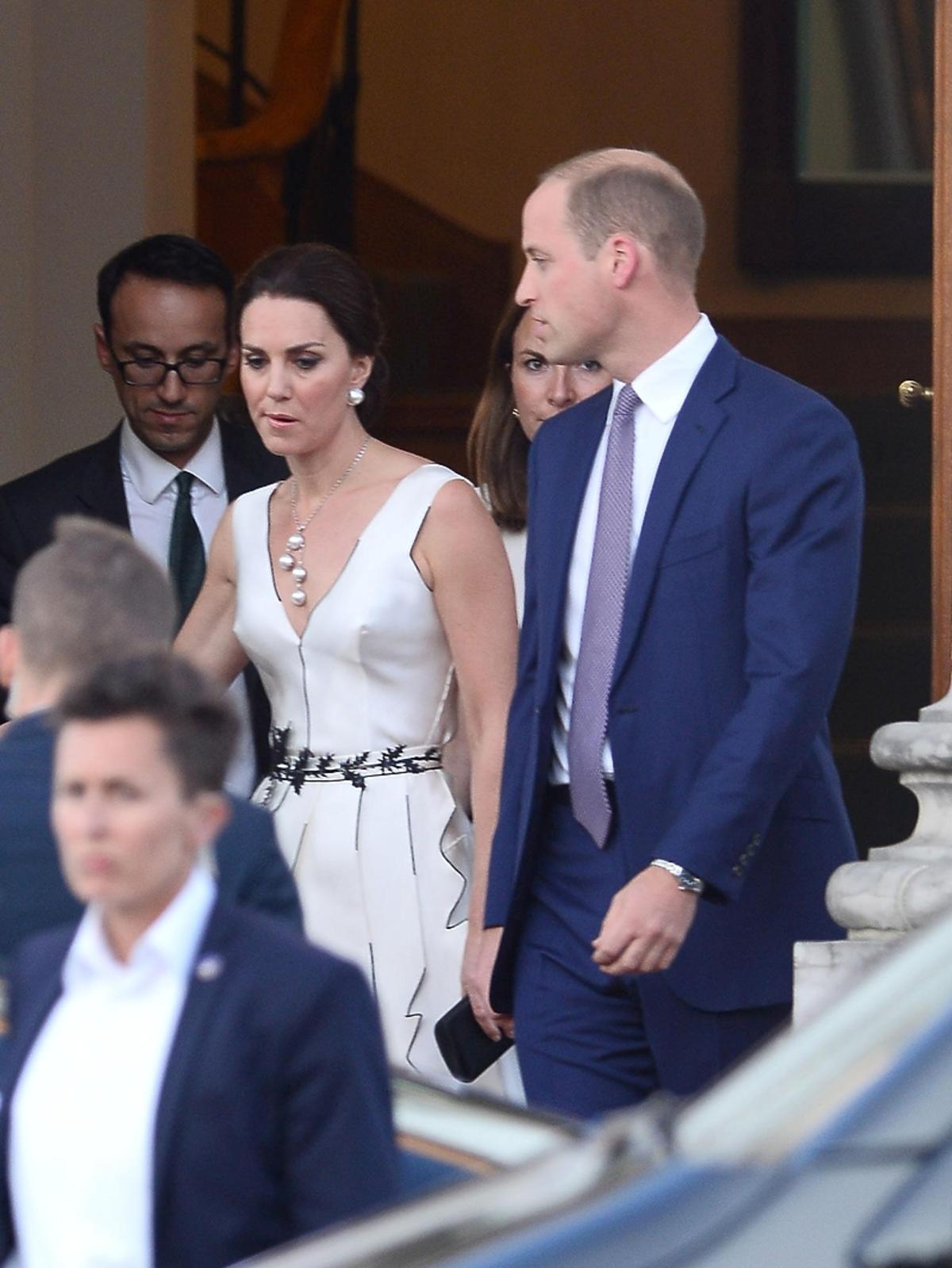 Księżna Kate pokłóciła się z księciem Williamem w Warszawie przed balem w Łazienkach Królewskich?