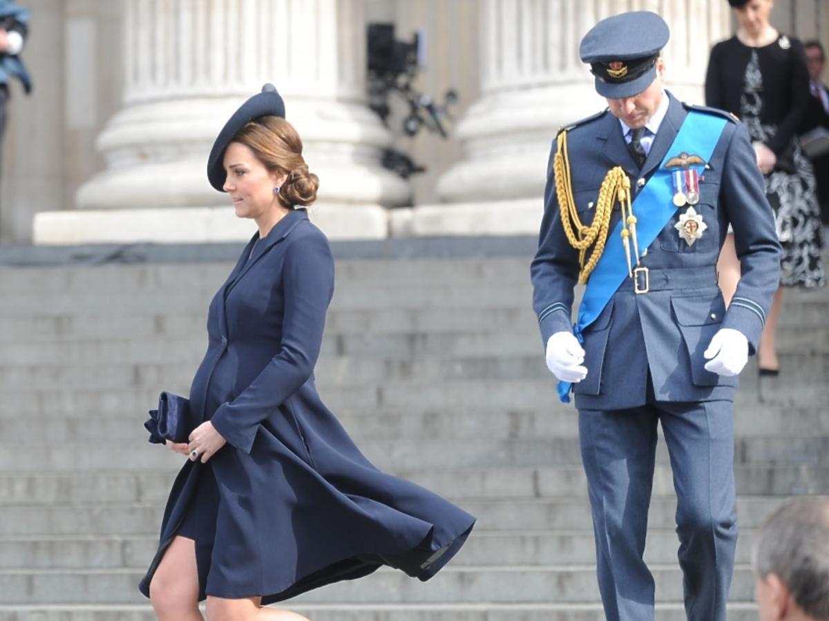 Księżna Kate tuż przed rozwiązaniem ciąży
