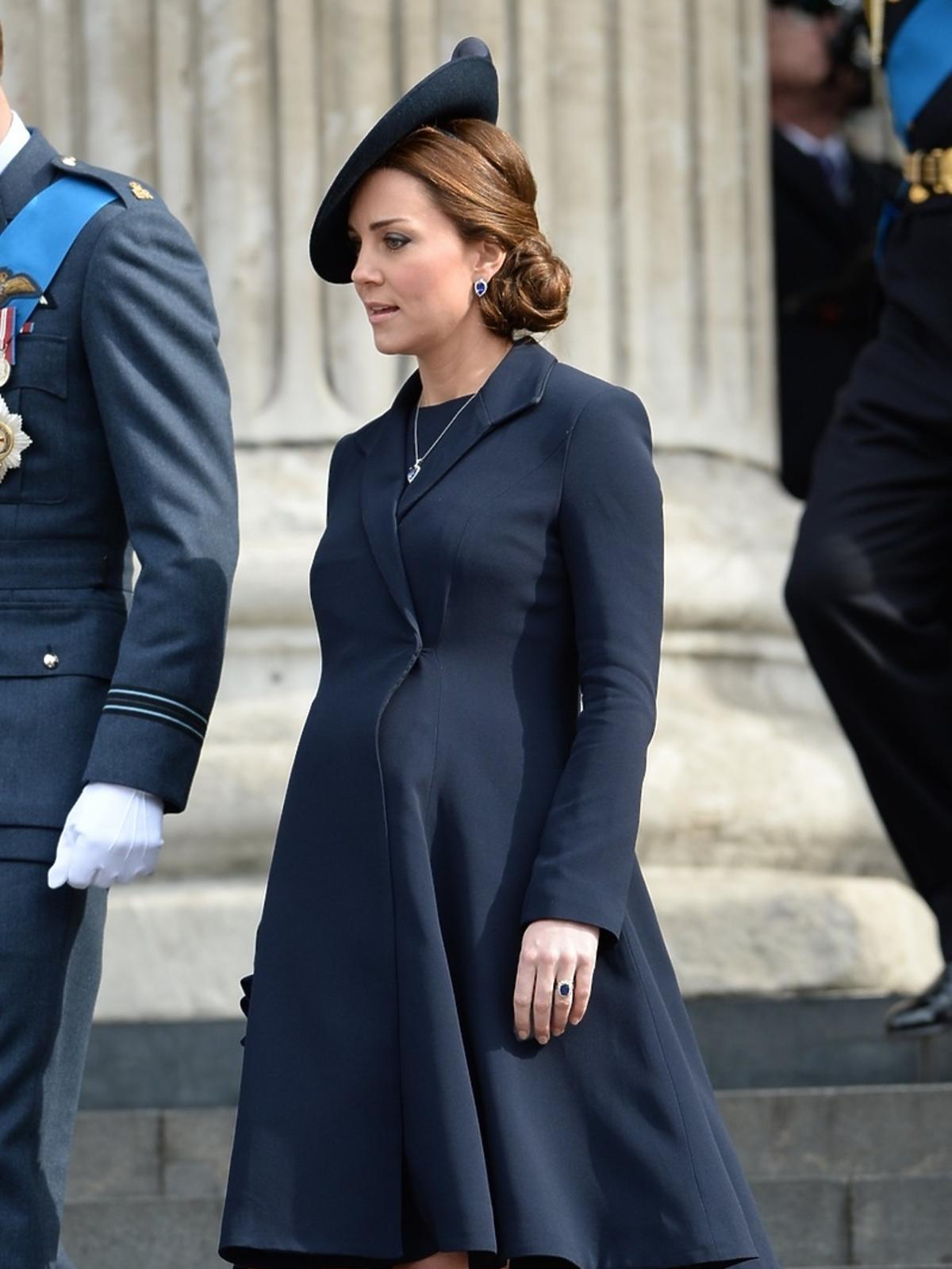 księżna Kate w ciąży