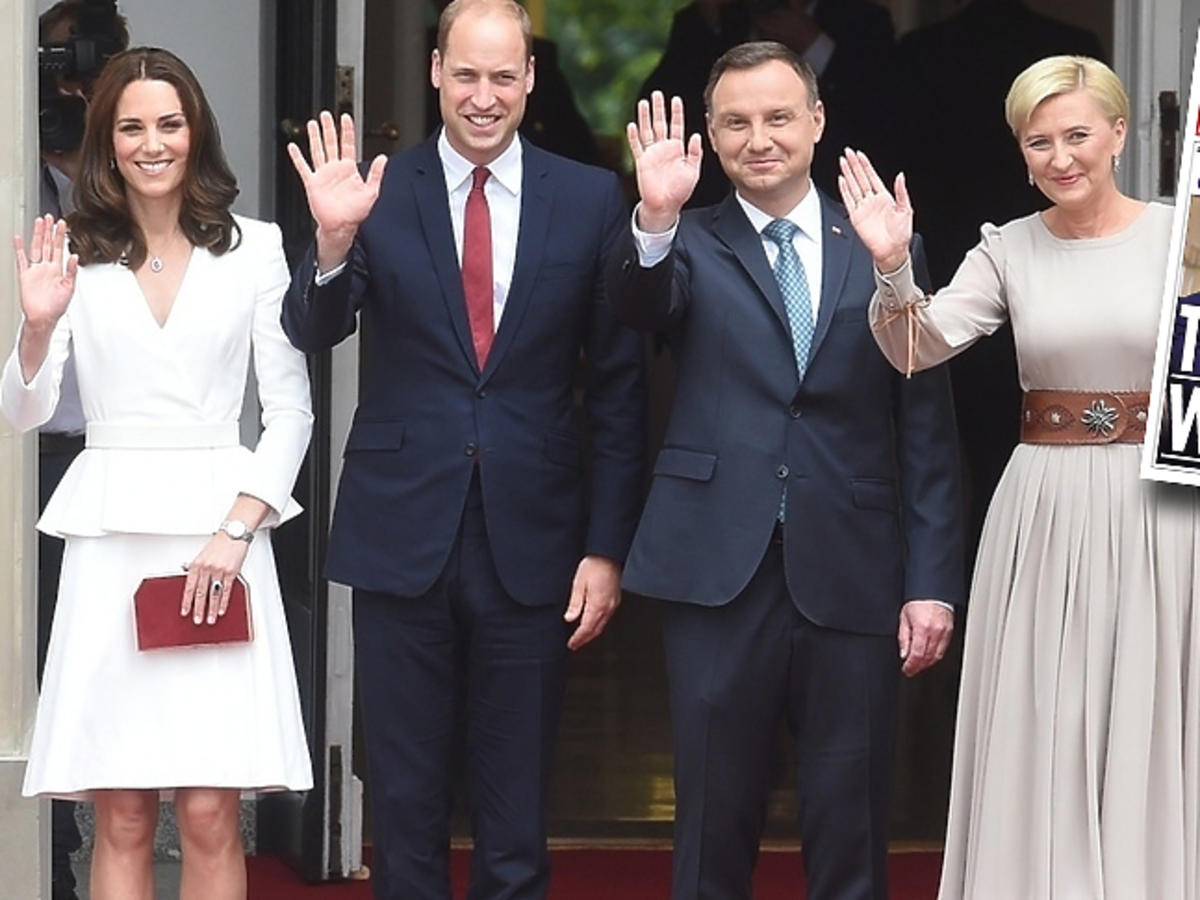 księżna Kate w ciąży w Polsce the sun