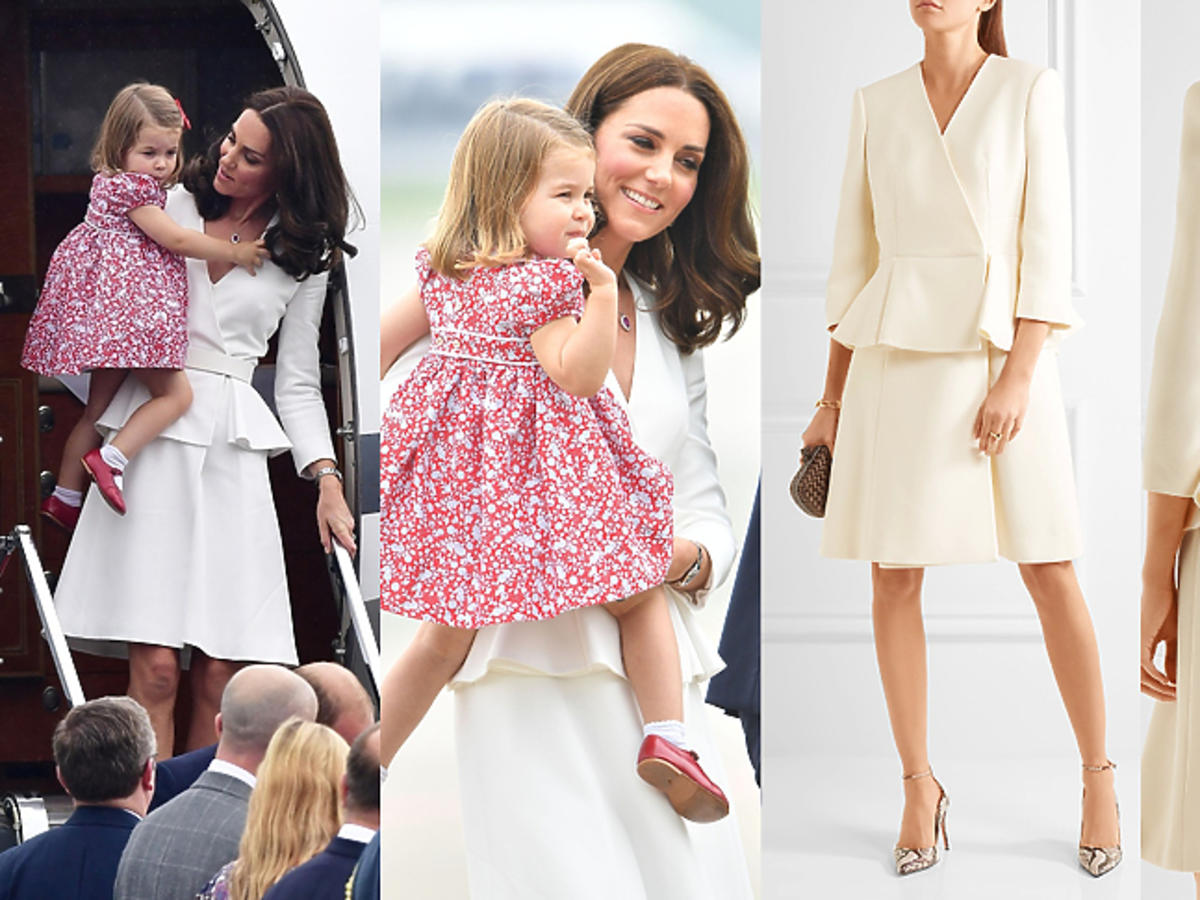 Księżna Kate w Polsce w płaszczu Alexander McQueen