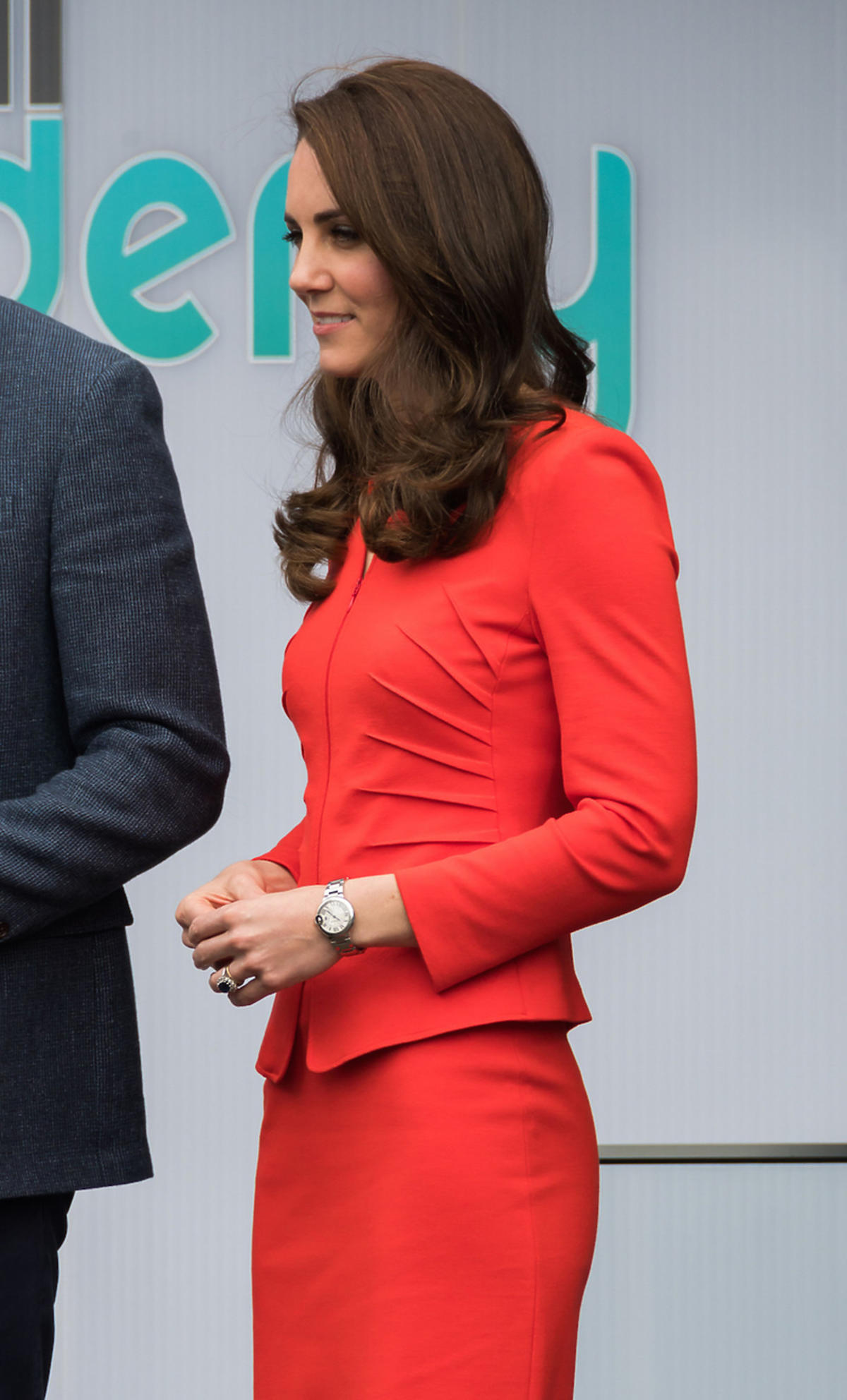 Księżna Kate w rozpuszczonych włosach