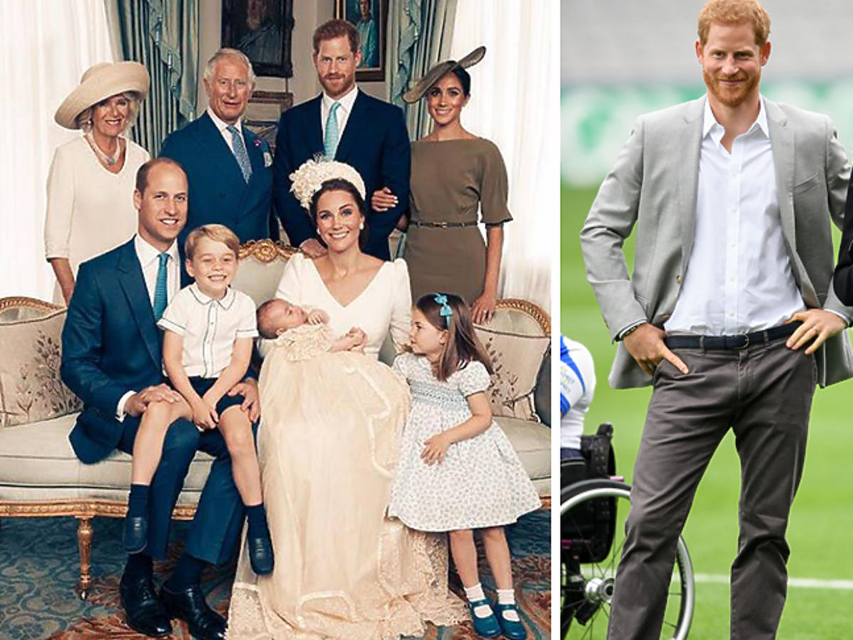 Księżna Meghan trzyma Harry'ego za ramię