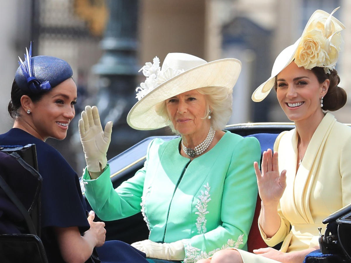 Księżne Meghan i Kate świętują urodziny królowej Elżbiety II