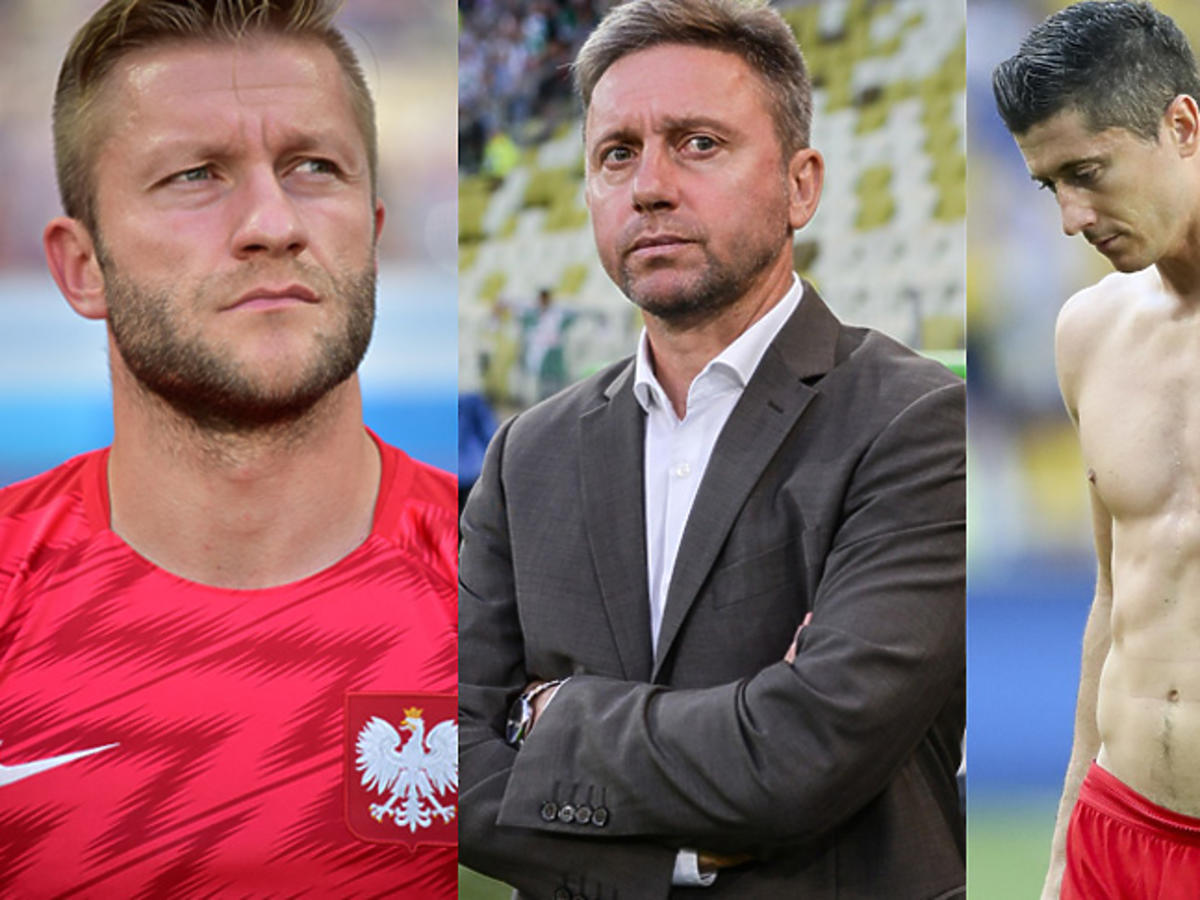 Kuba Błaszczykowski i Robert Lewandowski podczas meczu Polski