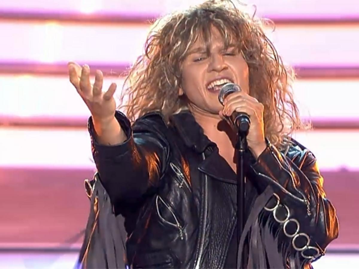 Kuba Molęda jako Jon Bon Jovi w Twoja Twarz Brzmi Znajomo