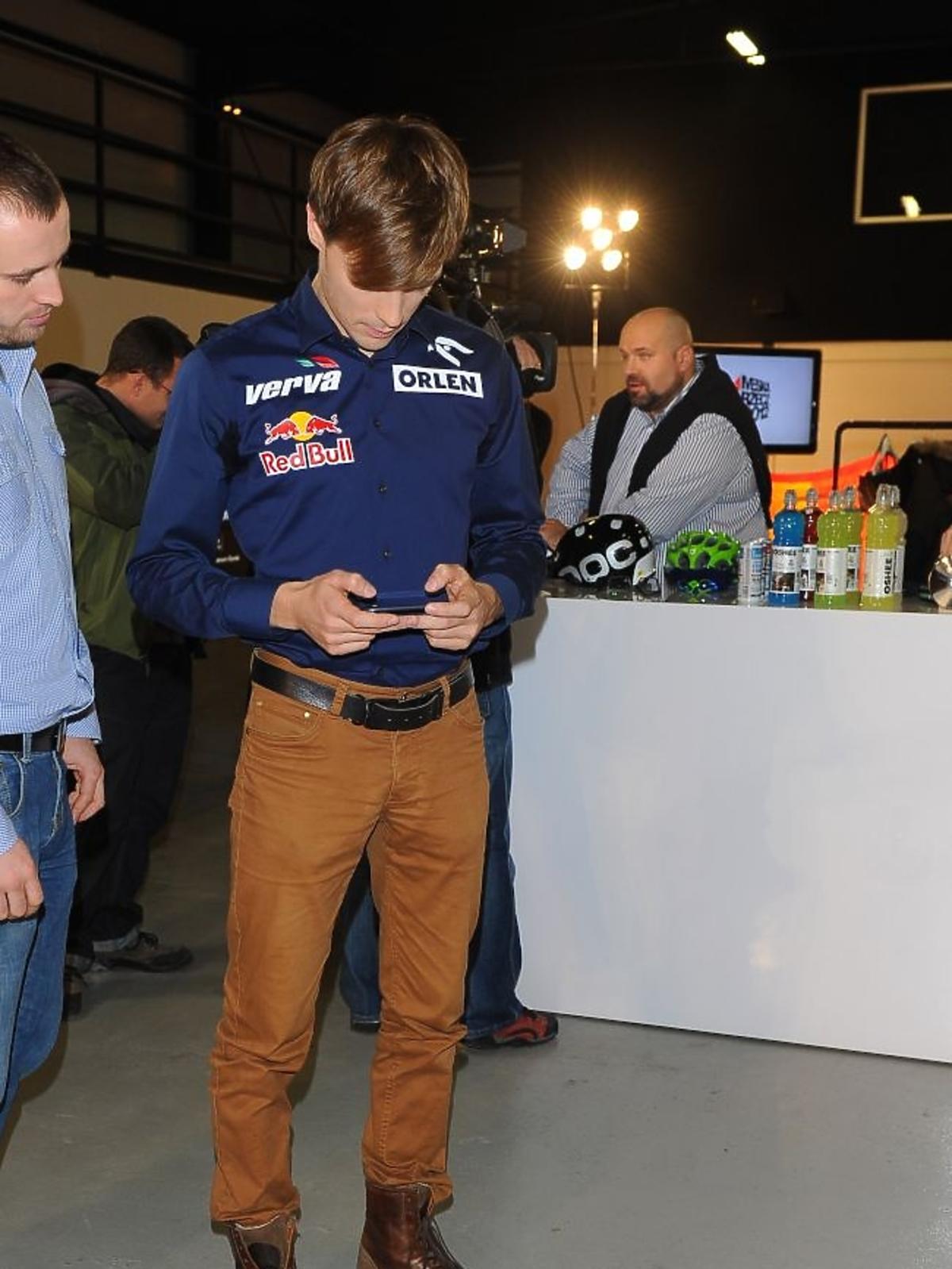Kuba Przygoński podczas obrad jury plebiscytu Męska Rzecz 2012