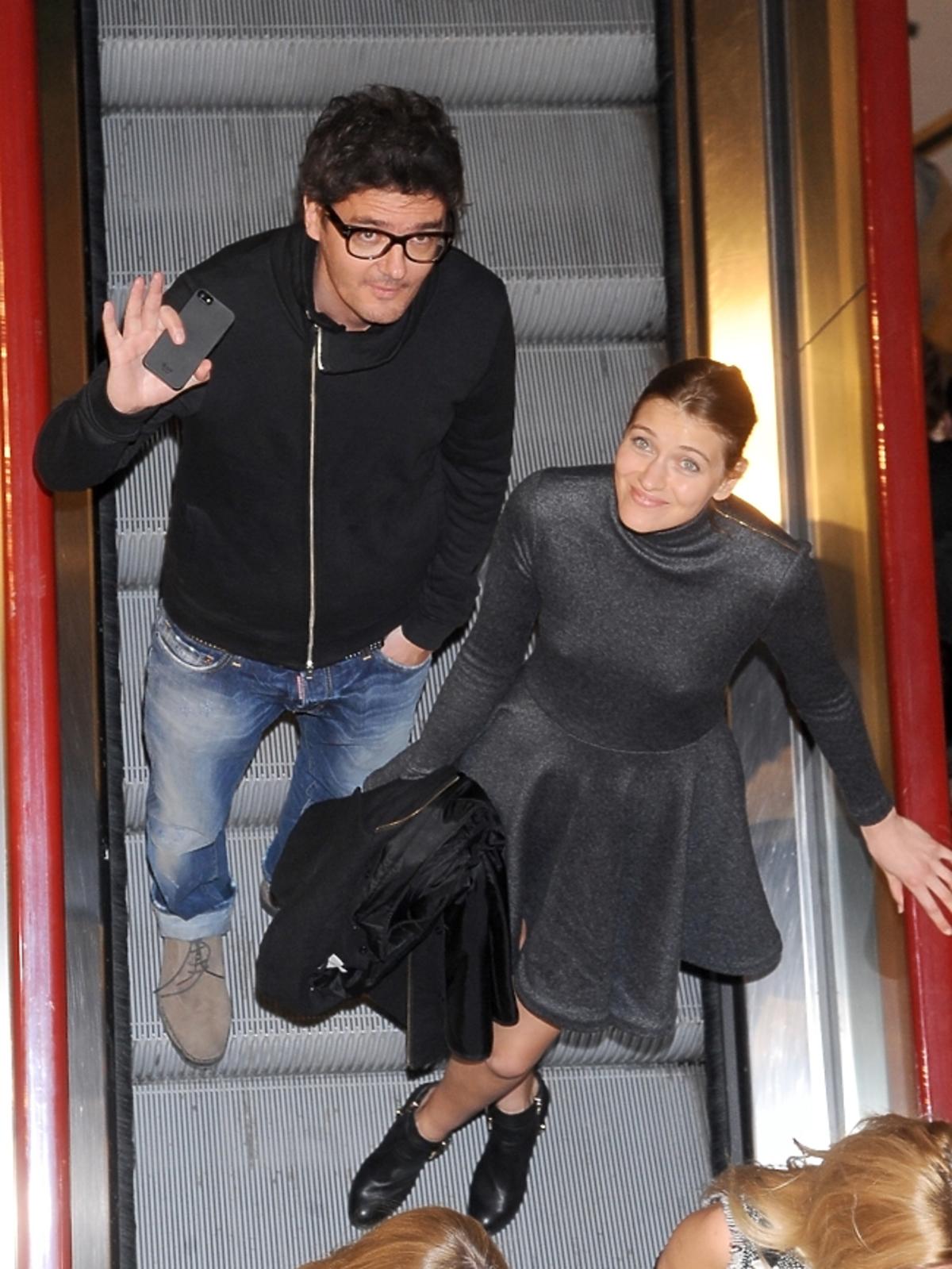 Kuba Wojewódzki i Renata Kaczoruk na premierze filmu Pod Mocnym Aniołem