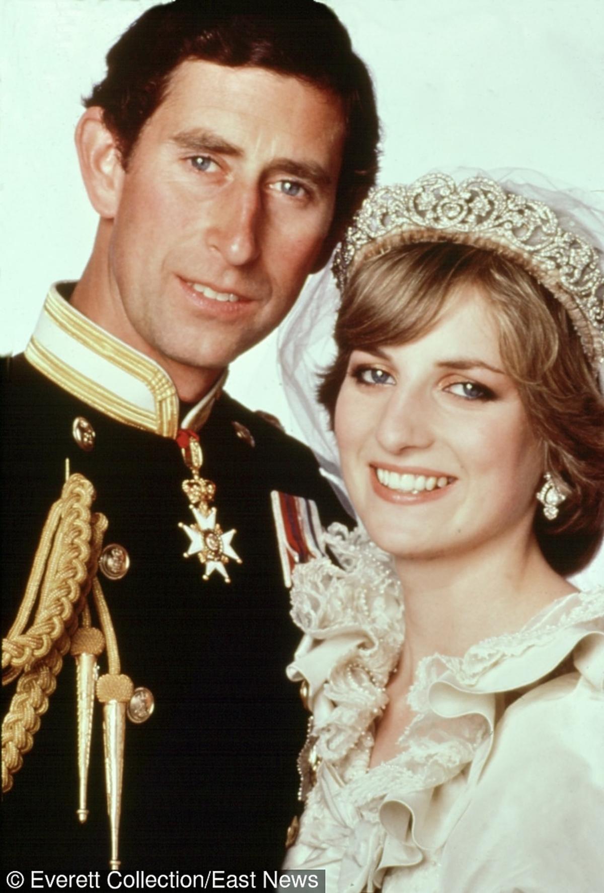 Lady Diana i książę Karol, portret ślubny 1981 rok
