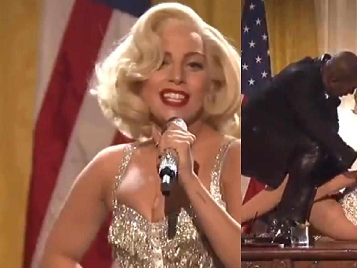 Lady Gaga Do What U Want & R. Kelly American Music Awards 2013