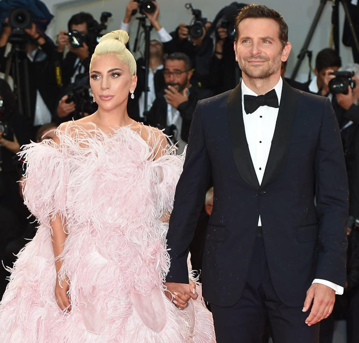 Lady Gaga i Bradley Cooper na festiwalu filmowym w Wenecji
