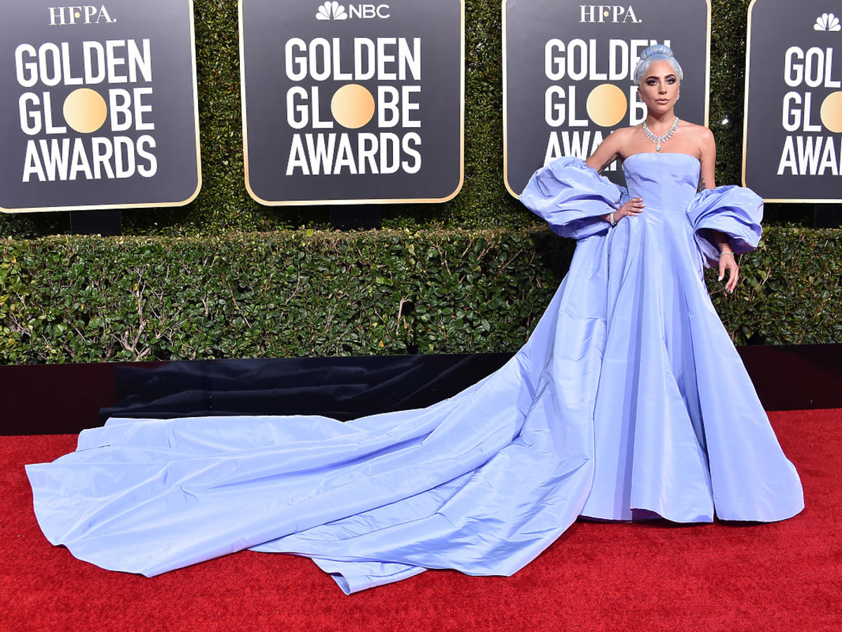 Lady Gaga na gali Złote Globy 2019