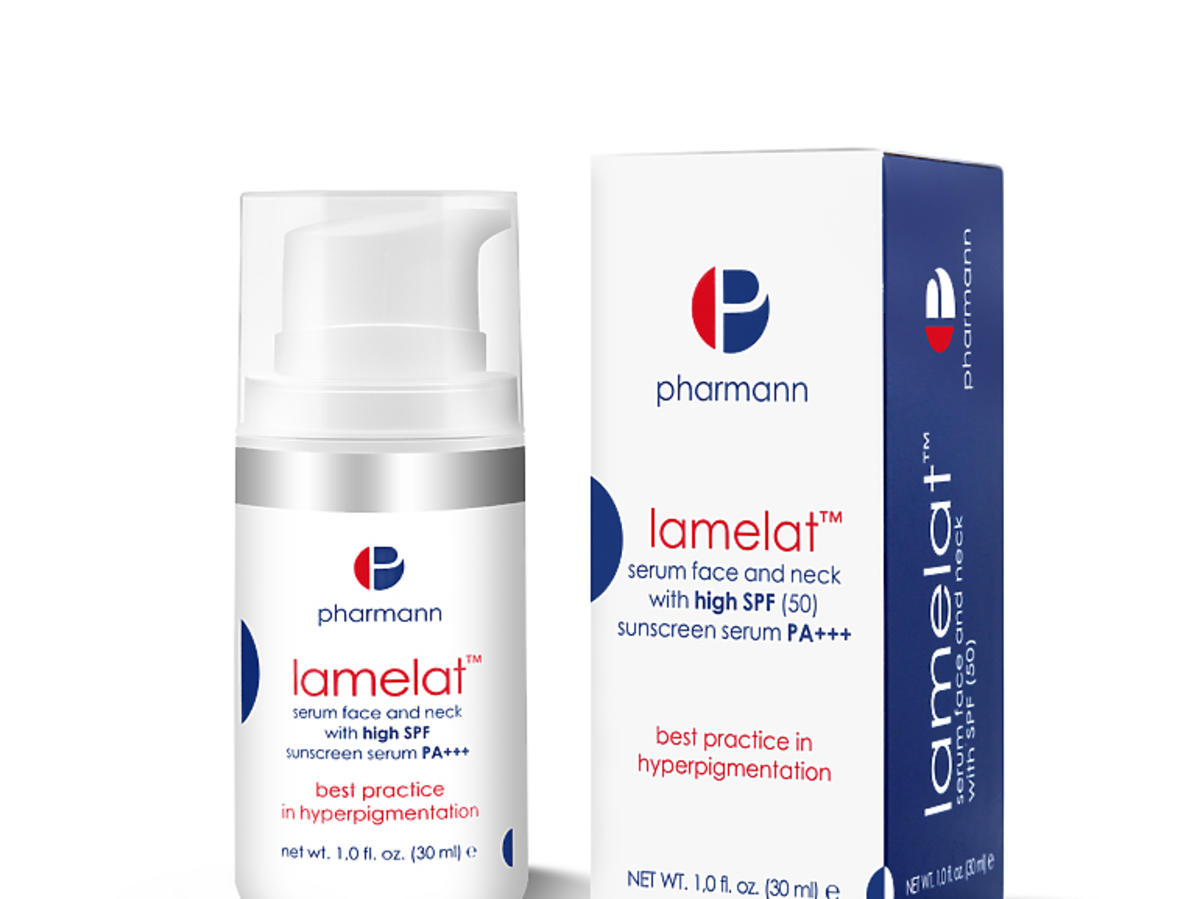 Lamelat™ serum face and neck with high SPF 50